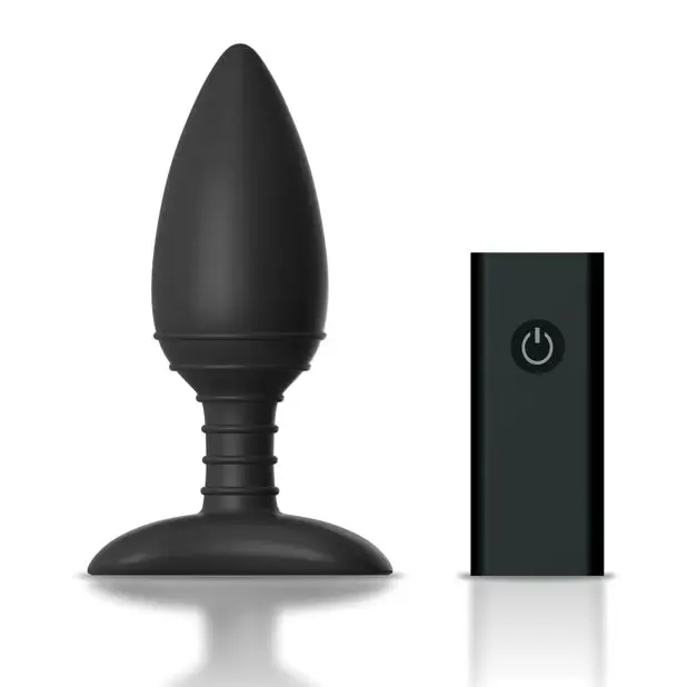 Nexus Ace Remote Control Butt Plug Large - Black - Anal Products