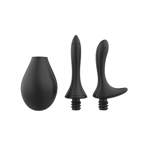 Nexus Anal Douche Set - Black - Anal Products