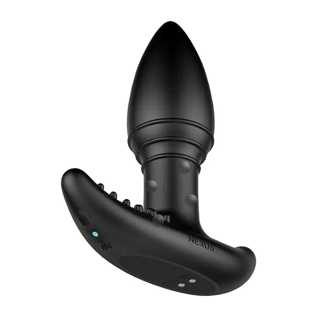 Nexus B-Stroker Unisex w/Rimming Beads - Black - Anal Products