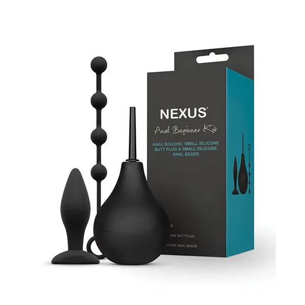 Nexus Beginner Anal Kit - Black - Anal Products