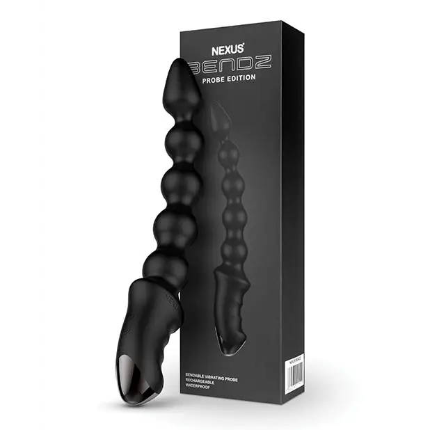 Nexus Bendz Bendable Vibrating Probe - Black - Anal Products