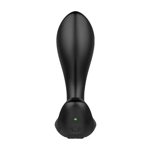 Nexus Duo Vibrating Butt Plug - Black - Anal Products