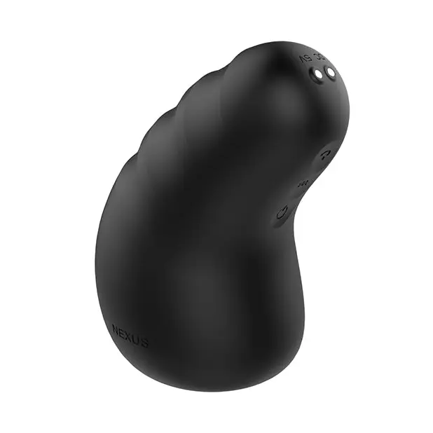 Nexus Eclipse Vibrating & Stroking Masturbator - Black - Dolls & Masturbators