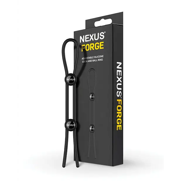 Nexus Forge Double Lasso - Black - Penis Enhancement
