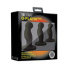 Nexus G Play Trio Rechargeable Massagers - Black - Anal Products