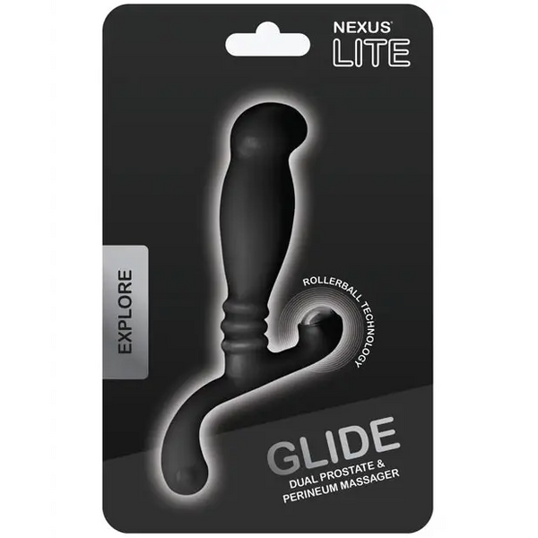 Nexus Glide Prostate Massager - Black - Anal Products