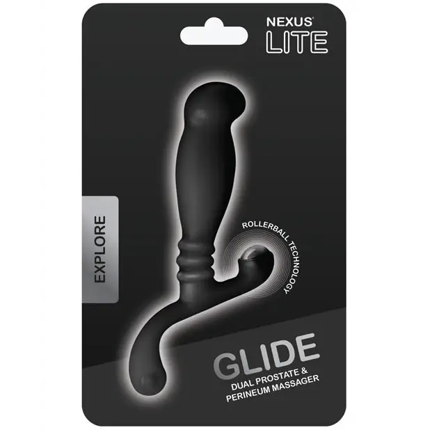 Nexus Glide Prostate Massager - Black - Anal Products
