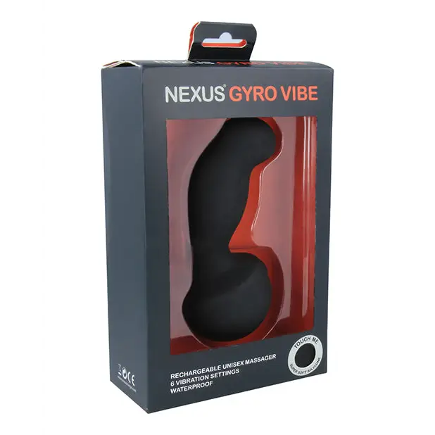 Nexus Gyro Vibe Unisex Rocker - Black - Anal Products