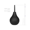Nexus Non-Return Valve Anal Douche - 224 ml Black - Anal Products