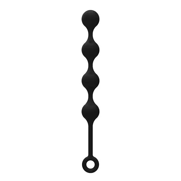 Nexus Quattro Vibrating Anal Balls - Black - Anal Products