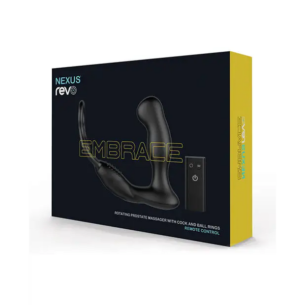 Nexus Revo Embrace Rotating Prostate Massager - Black - Anal Products