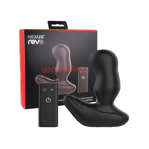 Nexus Revo Extreme Rotating Prostate Massager - Black - Anal Products