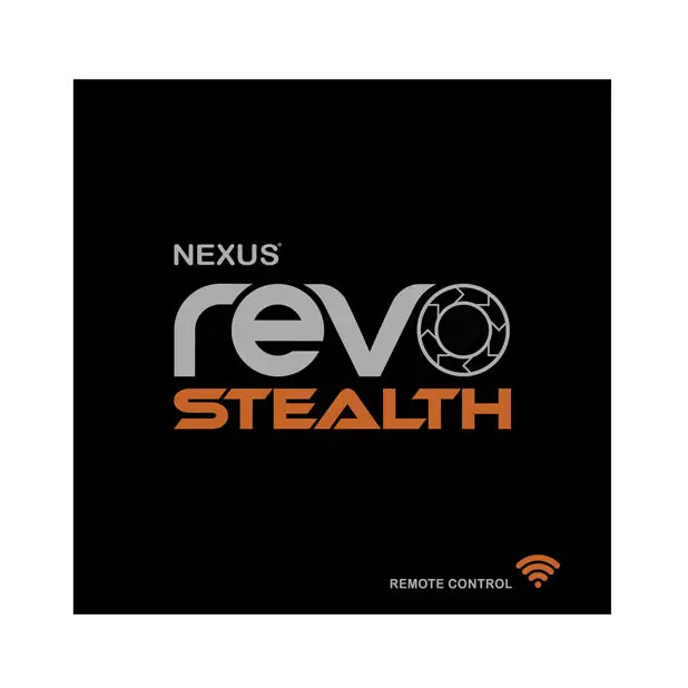 Nexus Revo Stealth Remote Control Rotating Prostate Massager - Black - Anal Products