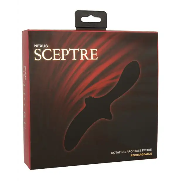 Nexus Sceptre Rotating Prostate Probe - Black - Anal Products