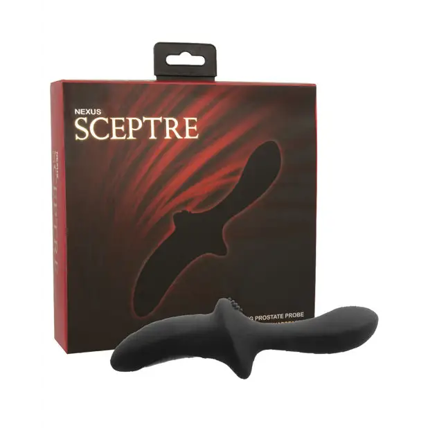 Nexus Sceptre Rotating Prostate Probe - Black - Anal Products