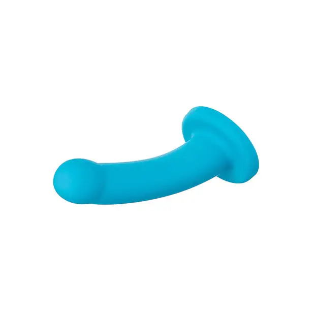 Nexus Solid Silicone 7’’ Dildo Hux - Turquoise - Dongs & Dildos