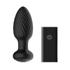 Nexus Tornado Rotating & Vibrating Butt Plug - Black - Anal Products
