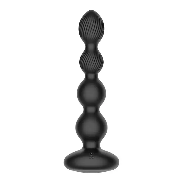 Nexus Torpedo Probe Rotating & Vibrating Butt Plug - Black - Anal Products