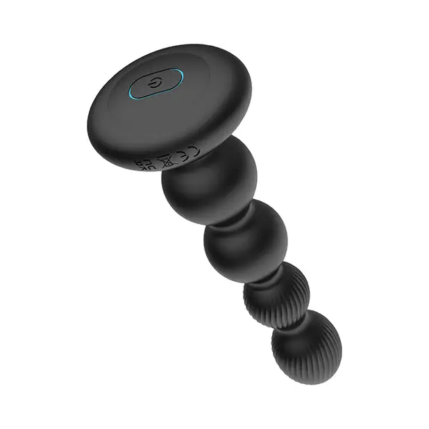 Nexus Torpedo Probe Rotating & Vibrating Butt Plug - Black - Anal Products