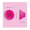 Nina Vibrating Nipple Suckers - Pink - Stimulators