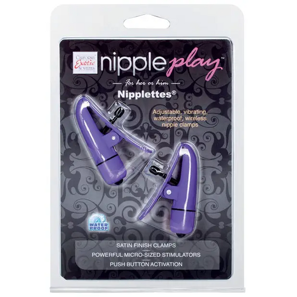 Nipple Play Nipplettes - Purple - Bondage Blindfolds & Restraints