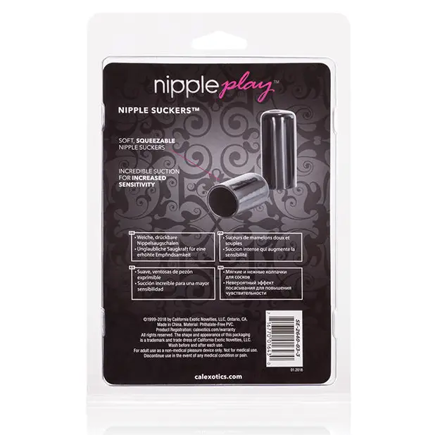 Nipple Play Nipple Suckers - Black - Stimulators