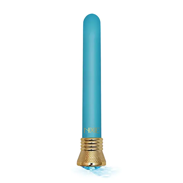 Nixie Mystic Wave Satin Classic Vibe - 10 Function Aquamarine - Vibrators