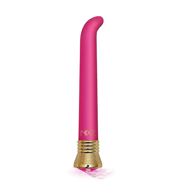 Nixie Mystic Wave Satin G-Spot Vibe - 10 Function Pink Tourmaline - Vibrators