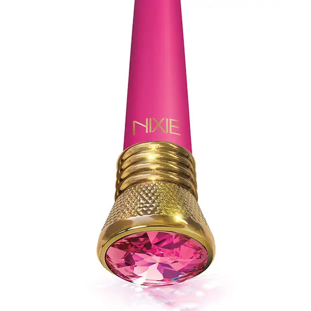 Nixie Mystic Wave Satin G-Spot Vibe - 10 Function Pink Tourmaline - Vibrators