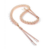 Nixie Pearl Drop Tweezer Nipple Clamps - Rose Gold - Bondage Blindfolds & Restraints