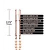Nixie Pearl Drop Tweezer Nipple Clamps - Rose Gold - Bondage Blindfolds & Restraints