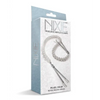 Nixie Pearl Drop Tweezer Nipple Clamps - Silver - Bondage Blindfolds & Restraints