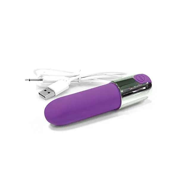 Nixie Smooch Rechargeable Lipstick Vibrator - Purple Ombre