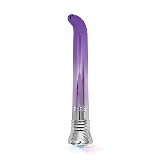 Nixie Waterproof G-Spot Vibe - 10 Function Purple Ombre Glow - Vibrators