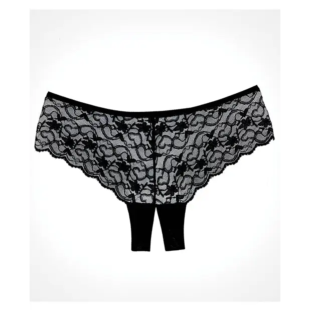 NO ETA Adore Sweetheart Panty Black O/S - Lingerie - Packaged