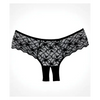 NO ETA Adore Sweetheart Panty Black O/S - Lingerie - Packaged