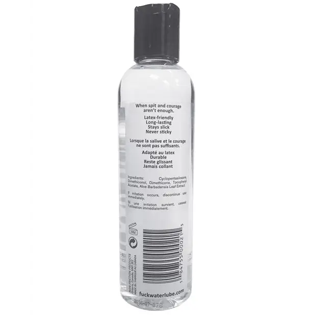 NO ETA Fuck Water Premium Silicone - 4 oz - Lubricants