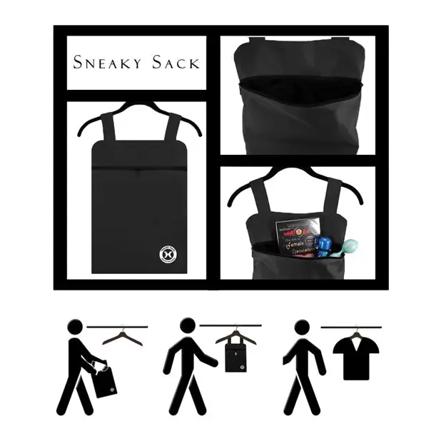 NO ETA =Holistic Sneaky Sack - Black - Storage Cases & Bags