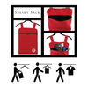 NO ETA =Holistic Sneaky Sack - Black - Storage Cases & Bags