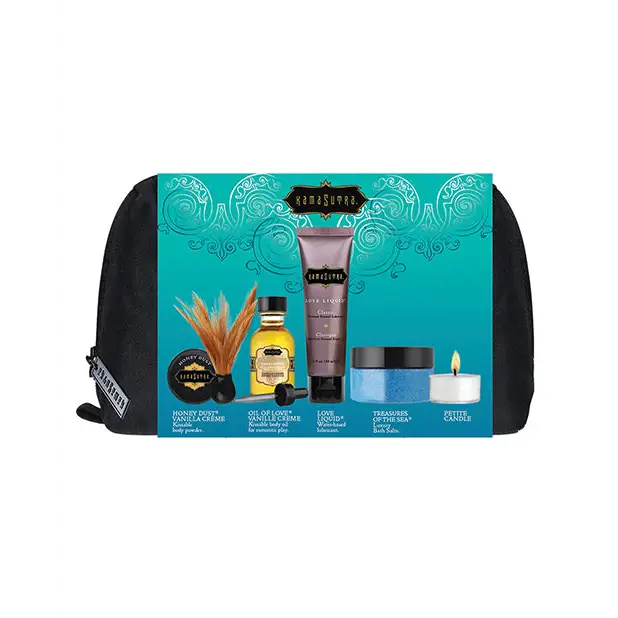 NO ETA Kama Sutra Getaway Kit - Asst. Flavors w/Vanilla Oil - Setting The Mood