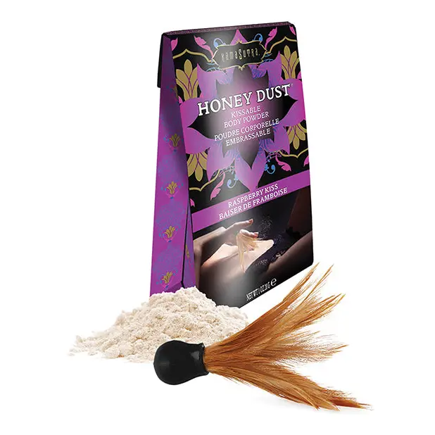 NO ETA Kama Sutra Honey Dust - 1 oz Raspberry Kiss - Body Toppings & Edibles