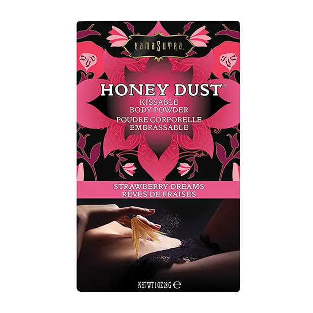 NO ETA Kama Sutra Honey Dust - 1 oz Strawberry Dreams - Body Toppings & Edibles