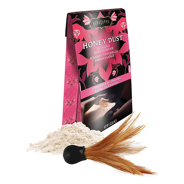 NO ETA Kama Sutra Honey Dust - 1 oz Strawberry Dreams - Body Toppings & Edibles