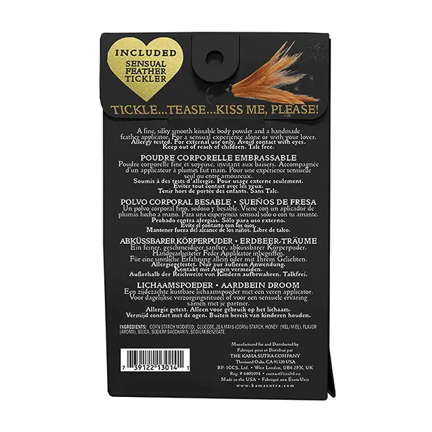 NO ETA Kama Sutra Honey Dust - 1 oz Sweet Honeysuckle - Body Toppings & Edibles