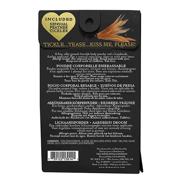 NO ETA Kama Sutra Honey Dust - 1 oz Tropical Mango - Body Toppings & Edibles