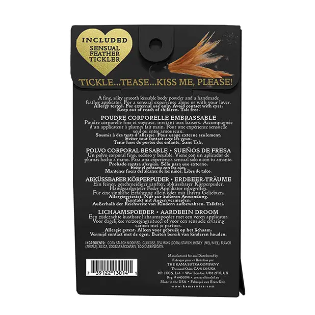 NO ETA Kama Sutra Honey Dust - 1 oz Vanilla Creme - Body Toppings & Edibles