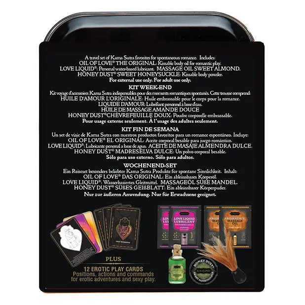 NO ETA Kama Sutra The Weekender Kit - Orignal - Setting The Mood