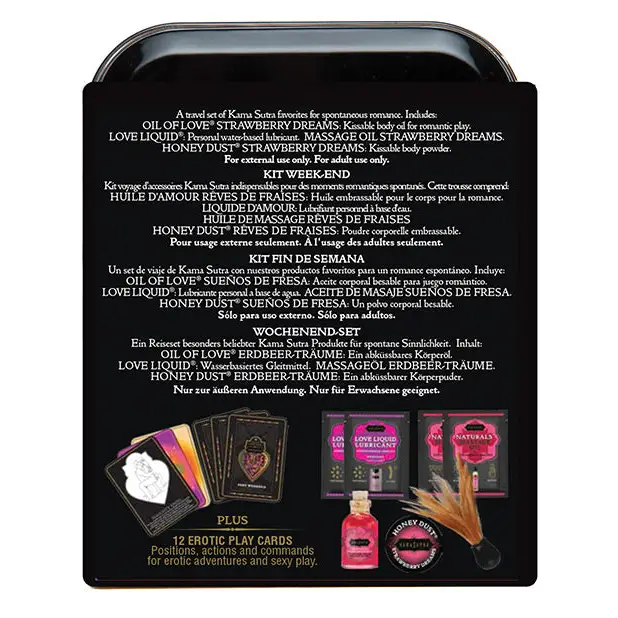 NO ETA Kama Sutra The Weekender Kit - Strawberry Dreams - Setting The Mood