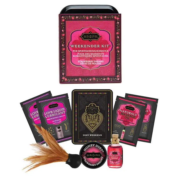 NO ETA Kama Sutra The Weekender Kit - Strawberry Dreams - Setting The Mood