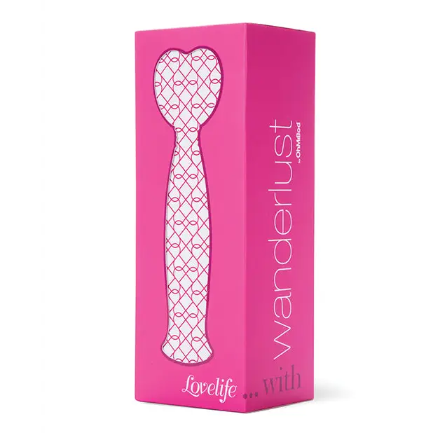 NO ETA=OhMiBod Lovelife Wanderlust Wand Vibe - Pink - Massage Products